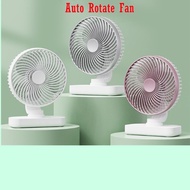 3600Mah Portable Wireless Auto Rotate Fan USB Rechargeable Fan