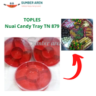 Toples Nuai Candy Tray Sekat 5 TN 879 Toples Makanan Toples Nuai Sekat 5