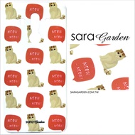 【Sara Garden】客製化 手機殼 Samsung 三星 Note8 保護殼 手繪貓咪喵星人