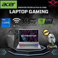 Acer Predator Triton 14 PT14-51-748Q 14" WQXGA 165Hz Gaming Laptop ( I7-13700H, 32GB, 1TB SSD, RTX40