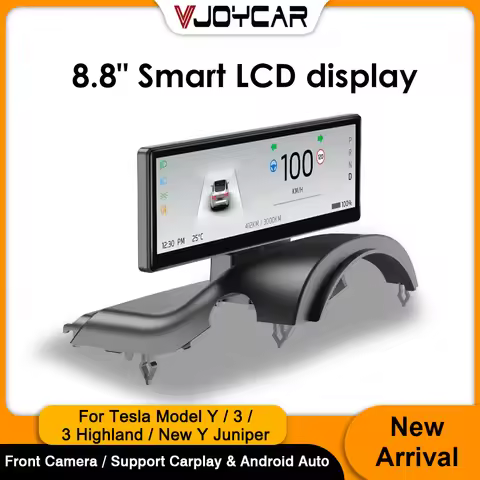 Vjoycar 8.8"inch Smart Dashboard Screen Display Model 3 Y For Tesla New Y Juniper 3 Highland Support