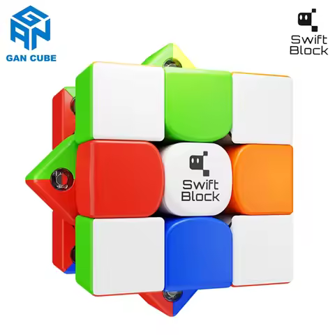 [Picube] GAN Swift Block 355S 3x3 Magnetic Magic Cube Speed Puzzle Children's Toys Professional Gan 