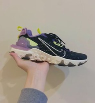 Nike react vision 黑紫 運動鞋