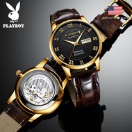 2020 new brand watch tide brand fashion fully automatic mechanical watch leather waterproof men's wa