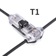 2Pin Pluggable Wire Connector 18-24AWG Wire Quick Splice Connectors Led Light Cable Crimp Terminal