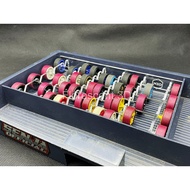 HJH Trendy 8200 Tire Drawer Tamiya Rim Accessories Acrylic Rack Box - F3D