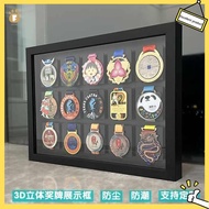 frame home decor medal frame medal display Pendirian Paparan Pingat Maraton, Bingkai Foto Gantung, B