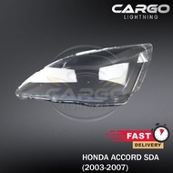 HONDA ACCORD SDA 03 04 05 06 07 HEADLAMP COVER / HEADLIGHT COVER / HEADLAMP LENS / HEADLIGHT LENS