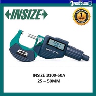 INSIZE 3109-50A DIGITAL OUTSIDE MICROMETER 25-50MM