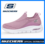 Skechers_GO WALK ARCH FIT--รองเท้าสตรีรองเท้าลำลองผู้หญิงรองเท้ากีฬาผู้หญิงรองเท้าวิ่งผู้หญิงสีชมพู
