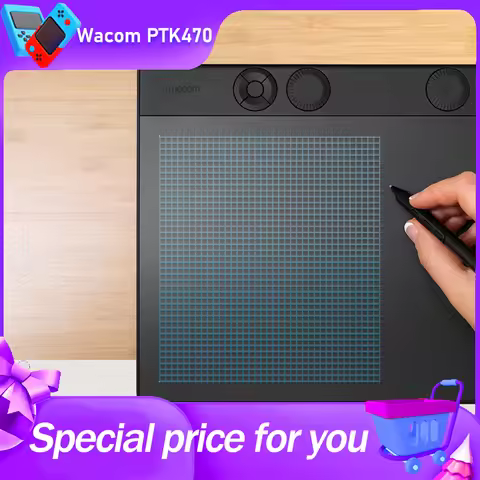 Wacom PTK470 Professional Graphics Drawing Tablet Intuos Pro Digital Drawing Pad For Painting Design