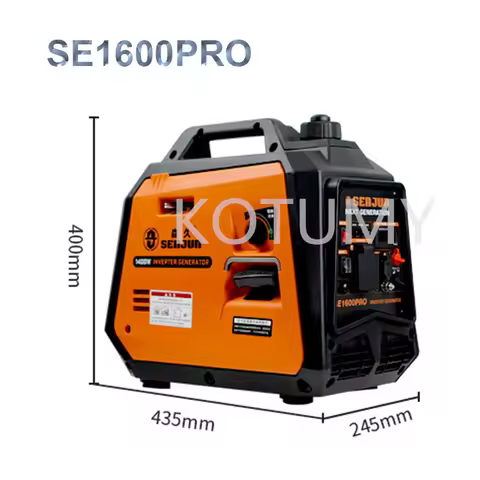 Portable Inverter Gasoline Generator 1.4KW 2.0KW 2.5KW 2.8KW Manual Start 145CC 57CC 79.7CC Outdoor 