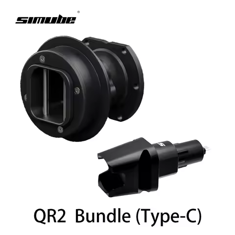 Simube In Stock QR2 Bundle (Type-C) Quick Release for Fanatec QR2 Wheel-Side & QR2 Base-Side (Type C