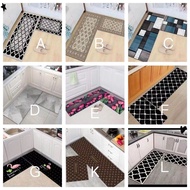 M(40*60+40*120cm) 2 in 1 Crystal Velvet kitchen mat / Rugs / Floor mats / Carpets / Door mats