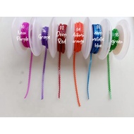 50 CM RUBBER BRACES POWER CHAIN CLEAR TRANSPARENT/RUBBER POWER CHAIN BRACES