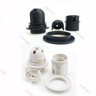 5Pcs 50V 2A 4A E27 Light Bulb Base Plastic Full half Screw Lamp Holder Pendant power Socket Lampshad