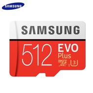 Memory Card Samsung Microsd Card 256G 128GB 64GB Micro SD Card 512GB Flash Memory Card TF Class10 U3 SDXC I Grade EVO