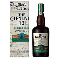 Glenlivet 12 Licensed Dram Limited Edition 黑市聖水第二代 Single Malt Scotch Whisky 700ml (贈送原裝酒袋）