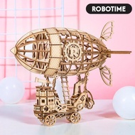 [Local Stock] Robotime ROKR Rolife 3D DIY 3D Wooden Puzzle Home Decoration - Airship TG407