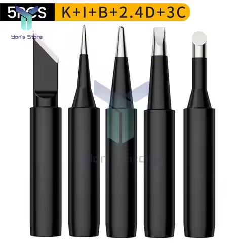 5PCS Welding Tip Set 936 Soldering Station Accessories Pure Copper Quick Heat Soldering Wick 900M-T-