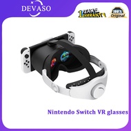 DEVASO VR Glasses for Nintendo Switch/Switch OLED with Adjustable HD Lenses, 3D VR (Virtual Reality)