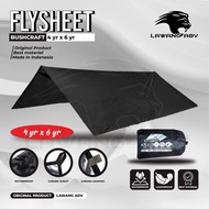 TENDA Consina - Flysheet 4X6 Flysheet/ 4X6 Yr Flysheet Waterproof Tent Cover