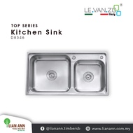 LEVANZO 1.0mm Top Series Kitchen Sink D8346