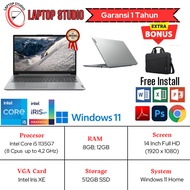 Laptop Baru Lenovo Ideapad 3 Intel Core i5 1135G7(8Cpus, 4,2Ghz) RAM 16GB SSD 512GB FHD