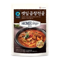 [Original] 깻잎곱창전골 Chungjungone Pork Tripe Hot Pot with Sesame Leaf (ซุปไส้หมูสำเร็จรูป) 400g
