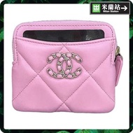 Chanel 19 Series Coin Purse Card Holder HK20N4R006