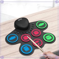 [SimhoabeMY] Roll up Electronic Drum Kit Electronic Percussion Instrument Multifunction, Party Favor
