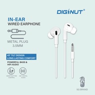 Diginut E-42C Type-C /E-42L Lightning In-Ear Earpiece With Microphone White