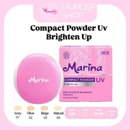 MARINA - COMPACT POWDER UV BRIGHTEN UP (12 g) - COMPACT POWDER with UV a & UV B Protection Vitamin E