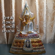 💯泰国佛牌💯🔥实拍🔥十二寸高 成功佛 供奉型金身 Phra Chinaraj 大法会众僧念经🌟BE2561✅供奉型金身✅