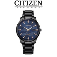 [Official Warranty] Citizen BM7595-89L Men's Eco-Drive Stainless Steel Strap Jam Tangan Lelaki Citiz