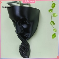 <In Stock>  Face Flower Pot Decorative Planter – Small Indoor Potted Plant Holder for Home Room Bedr
