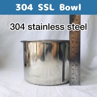 304 Stainless Steel Deep Bowl Mixing Bowl Soap