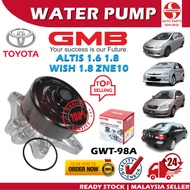 S2U Original GMB Water Pump Toyota Altis 1.6 1.8 Wish 1.8 ZHE10 GWT-98A 16100-09080 94858649