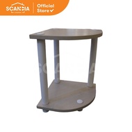 SCANDIA Shelf Shelving Unit Poul 1 Shelf 30X30X41cm Acacia