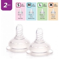 Autumnz Soft Silicone Teats Round Hole (2's) Bottle Teat Autumnz Puting Wideneck Autumnz Puting Autu