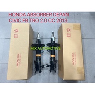 100% HONDA ABSORBER DEPAN FRONT HONDA CIVIC TRO FB 1.8 2.0 CC FB2 FB3 FRONT DEPAN SHOCK ABSORBER DEPAN KYB TOKICO SHOWA