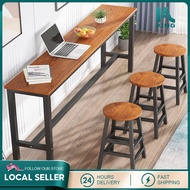 Bar Table Meja Bar Meja Panjang Balcony High Table Home Long Table Bar Narrow Table Dining Table Bed