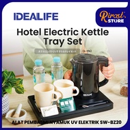 RIRAST - IDEALIFE IL-111s HOTEL ELECTRIC KETTLE TRAY SET – 1.2L HOTEL ELECTRIC KETTLE (IL-111S)