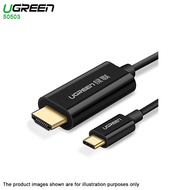UGreen (50503) 1.5 Meter Type-C To HDMI Cable with 4Kx2K@30Hz, 1080P@60Hz/50Hz/24Hz resolution for S