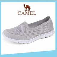 Desert Camel รองเท้ากีฬาผู้หญิงรองเท้าคุณแม่ใหม่ตาข่ายระบายอากาศสบายๆรองเท้าที่ใส่เดินได้อย่างสบาย D