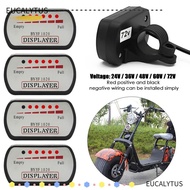 EUTUS Voltmeter Power Display Universal Scooter E-Bike 36V48V60V72V Battery Indicator