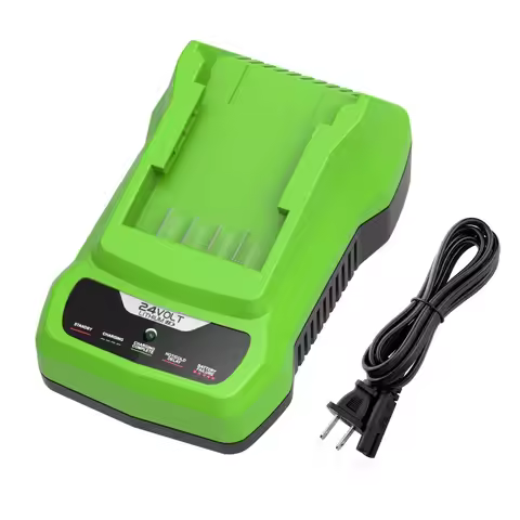 24V Battery Charger Replacement Lithium Battery Rapid Charger Power Charging Station Compatible with