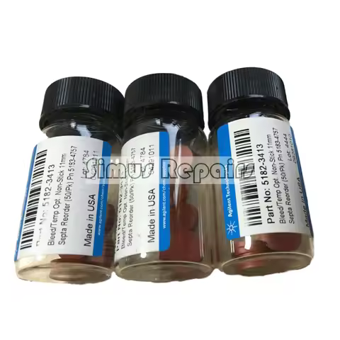 5182-3413 Agilent Gas Chromatography Accessory 11mm Red Injection Pad Agilent High Temperature Septu