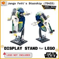 Display Stand for Lego Star Wars Jango Fett's Starship (75433)