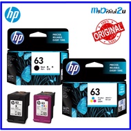 HP 63 Black/ 63 Color Ink Cartridge (Original)